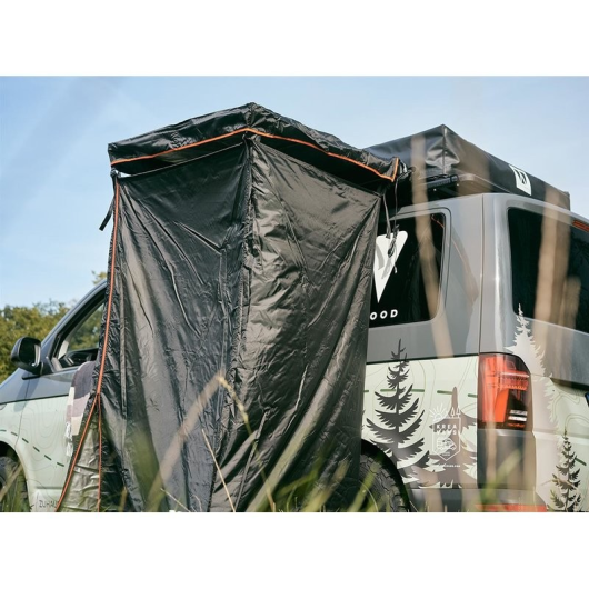 Toge De Douche Shower Toga – Poncho De Confidentialité Pour Camping-car Et Camping – Gris – Neuf