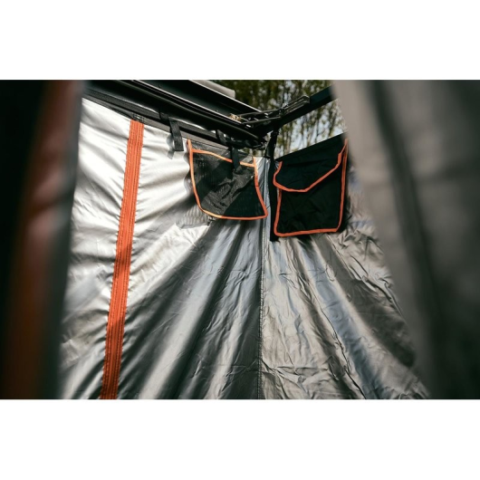 Tente de douche 1 m de VICKY WOOD - Abri douche pour vans aménagés et fourgons - pochettes de rangement intérieures