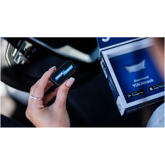 Traceur GPS YUKATRACK - dispositif de traçage et sécurité du camping-car ou fourgon, vu conditionnement.
