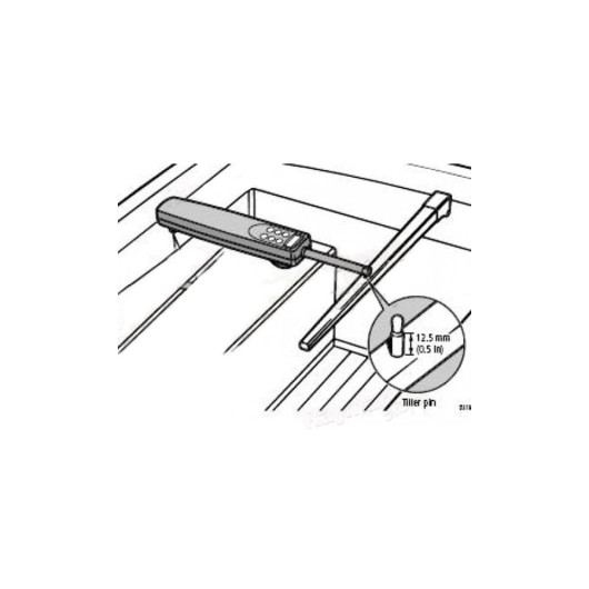 Rotule D001 RAYMARINE - Accessoire & capteur pilote Inboard - Schéma