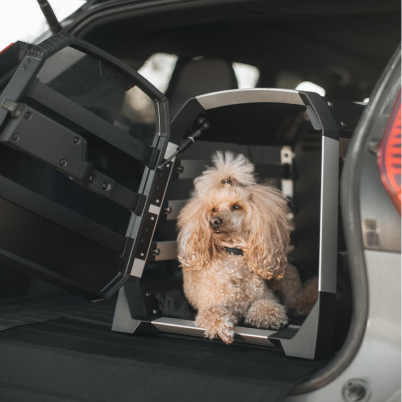 Caisse de transport pour chien THULE Allax - Cage et niche pour voiture ...
