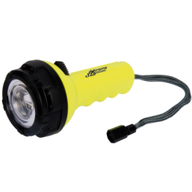 OSCULATI lampe Torche Sub-Extreme de plongée avec led 300 Lumens en faisceau réglable, vue 3/4 avant