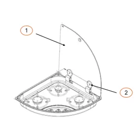 Pièces détachées pour réchaud CAN FC1343 pour votre cuisinière - accessoires bateau et van aménagé