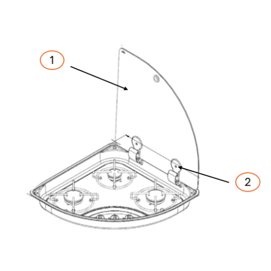 Pièces détachées pour réchaud CAN FC1343 pour votre cuisinière - accessoires bateau et van aménagé