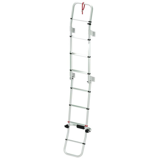 Deluxe 8 FIAMMA - échelle arrière extérieure pour paroi de camping-car - repliable