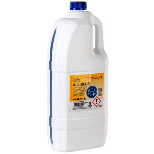 All-Blue CAMP4 - additif pour cassettes de WC chimiques camping-car, van & fourgon