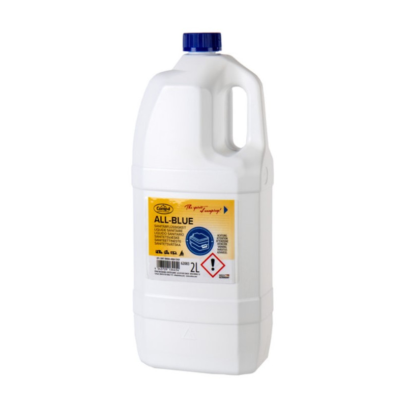 Additif Bleu Ambiti Pour WC Chimique - 2 Litres Pour Camping-Car Et Caravane