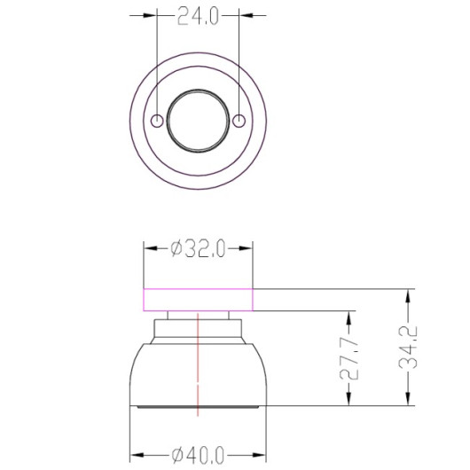 OSCULATI Bloque-porte magnétique