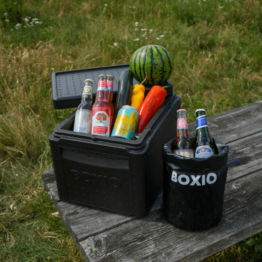 Glacière passive 16 L Cool de BOXIO - Glacière passive de camping pour van aménagé - glacière empilable
