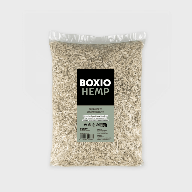 Litière de chanvre 5,6 L pour toilettes sèches Hemp BOXIO Copeaux — free download