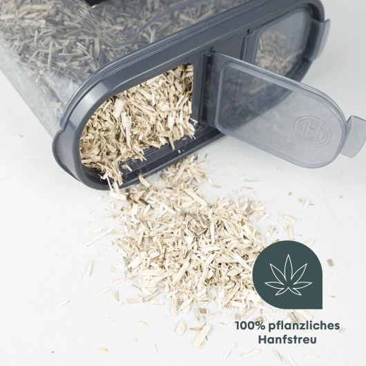 Litière de chanvre 5,6 L pour toilettes sèches Hemp BOXIO - Copeaux pour toilettes sèches - litière 100% végétale