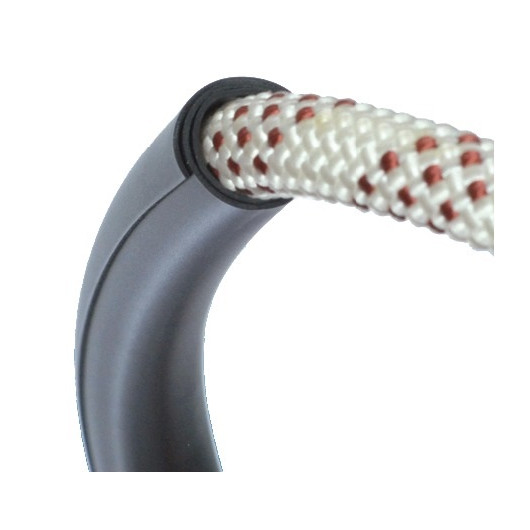 Protection amarre Spiroll WATERLINE - protection polyuréthane noir pour cordage et bouts de bateau
