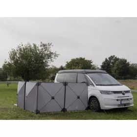 Paravent Smogen REIMO - pare-vent brise vue pour camping car, fourgon et van aménagé