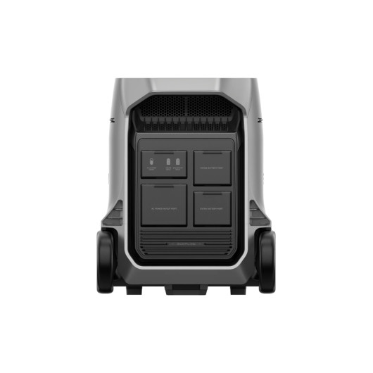 ECOFLOW Delta PRO 3 - Batterie nomade LiFePO4 4096 Wh pour fourgon, camping, bivouac et site isolé arriere