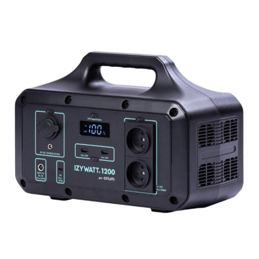 ORIUM Pack IZYWATT 1200 + Panneau solaire pliant 160W
