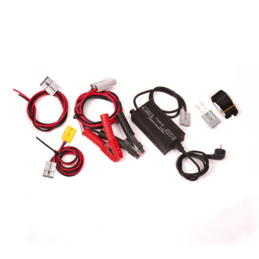 CARBEST LithPowerUnit 80 1024 Wh - Batterie nomade LiFePO4 pour van, fourgon aménagé, camping-car et bateau cables