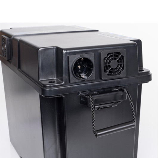 CARBEST LithPowerUnit 80 1024 Wh - Batterie nomade LiFePO4 pour van, fourgon aménagé, camping-car et bateau arrière