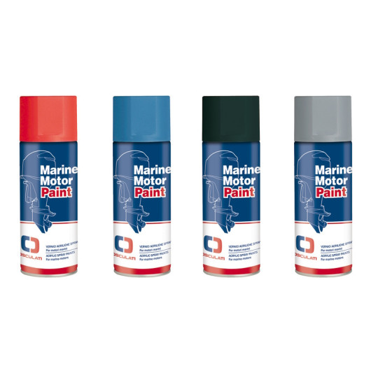 Peinture aérosol nitro-alkyde OSCULATI teinte moteur NANNI - Laque et peinture