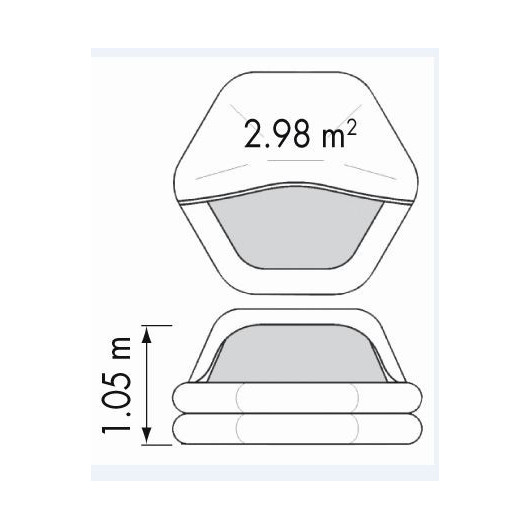 PLASTIMO Radeau Hauturier 4 personnes Transocéan ISO 9650-1