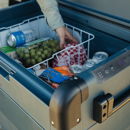 Glacière à compression mobile CFX2 45 L DOMETIC - Glacière électrique pour van aménagé ou camping - panier amovible