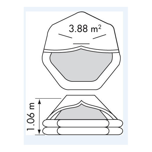 PLASTIMO Radeau Hauturier 4 personnes Transocéan ISO 9650-1