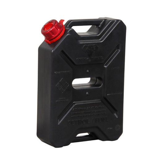 Jerrican à carburant 4,5 L - Accessoire pour camping-cars et fourgons aménagés - noir