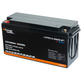 LTPRO12-200 Ah HD-BT batterie lithium haute capacité 200 Ah pour bateau et véhicule aménagé