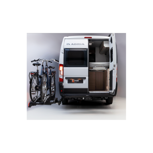 MEMO Bras pivotant Van-Swing Ford Transit - porte vélo et attelage pour van aménagé - déplié