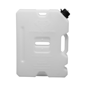 Jerrican eau potable 9 L - Accessoire pour camping-cars et fourgons aménagés - blanc