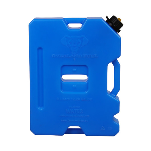 Jerrican eau potable 9 L - Accessoire pour camping-cars et fourgons aménagés - bleu