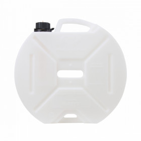 Jerrican eau potable 8,5 L - Accessoire pour camping-cars et fourgons aménagés - blanc