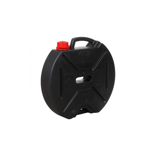 Jerrican eau potable 8,5 L - Accessoire pour camping-cars et fourgons aménagés - noir