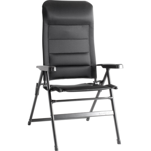 Fauteuil de camping Aravel 3D BRUNNER - Accessoire pour van aménagé et camping car - H2R Equipements - noir