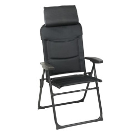 Fauteuil de camping Zenith Ergofit WESTFIELD - Accessoire pour van aménagé et camping car - H2R Equipements - noir