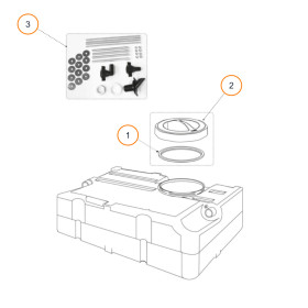 FIAMMA Pièces détachées | Tank 40 70 Pièces détachées pour réservoir d'eau propre FIAMMA Tank 40 & 70 de van, fourgon et camping-car