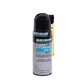 Fogging Oil QUICKSILVER, huile d’hivernage moteur bateau, solution professionnel  - Vue avant