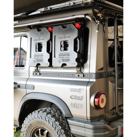 Plaque de montage sur rails - Accessoire off-road pour fourgons aménagés et camping-car - montage