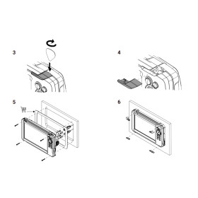 Cache vis pour Sondeur/GPS Eagle LOWRANCE - Accessoire & capteur Combiné & Ecran multifonction