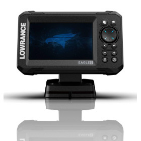 Sondeur/GPS Eagle 5 avec sonde SplitShot HD LOWRANCE - Combiné sondeur-GPS - Vue de face