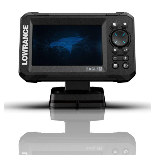 Sondeur/GPS Eagle 5 avec sonde SplitShot HD LOWRANCE - Combiné sondeur-GPS - Vue de face