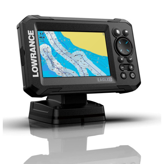 Sondeur/GPS Eagle 5 LOWRANCE - Combiné sondeur-GPS - Vue Genesis Live