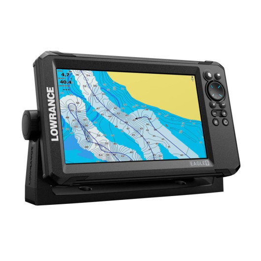 Sondeur/GPS Eagle 9 LOWRANCE - Combiné sondeur-GPS - Vue Genesis Live