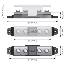 Porte-fusible TFH6 QUICK - Pièces détachées guindeau - Photo