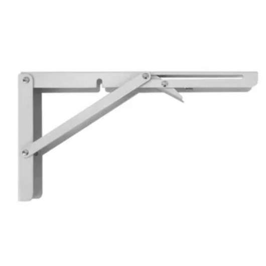 Console pliante 300 mm DECMO - équerre pliable pour table intérieur de van, bateau ou fourgon