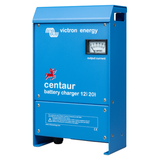 VICTRON Centaur 12/20, Chargeur de batterie 12V - 3 sorties vue côté droit