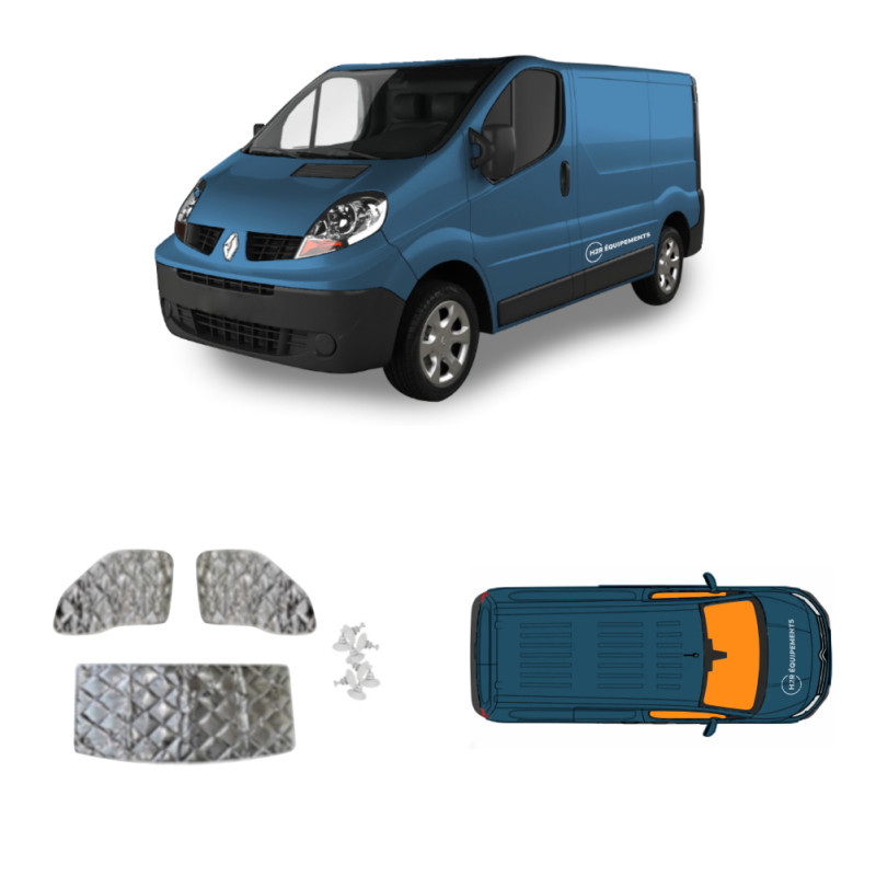 Kit rideaux isolants pour Renault Trafic 2 de NRF Rideaux thermiques — free download