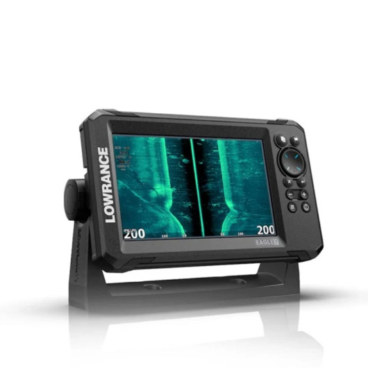 Sondeur/GPS Eagle 7 LOWRANCE - Combiné sondeur-GPS - Vue SideScan