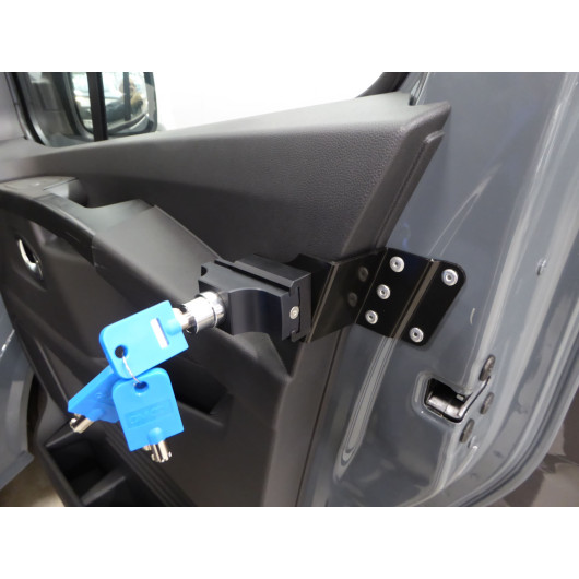 Kit de 2 verrous portes avant IMC CREATIONS pour Renault Trafic 3 - Sécurité fourgon aménagé - verrou anti effraction