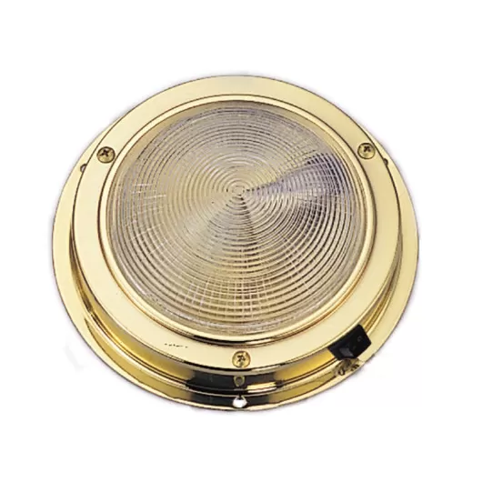 Plafonnier laiton LED 169 mm Osculati | Éclairage 12V pour bateau, van, camping-car
