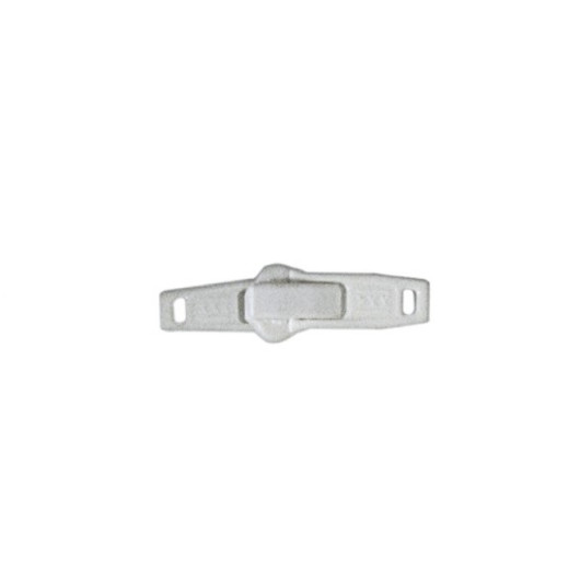 Curseur double 9 mm chaine de 10 mm YKK - Mercerie & rideau - Blanc